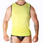 MACHO - T-SHIRT GIALLA L/XL