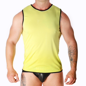 MACHO - T-SHIRT GIALLA L/XL