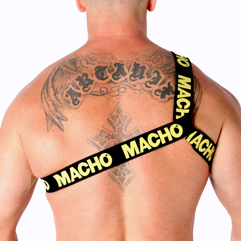MACHO - HARNESS ROMANO GIALLO L/XL