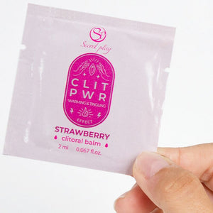 SECRETPLAY - LUBRIFICANTE MONODOSE AL GUSTO FRAGOLA 2 ML