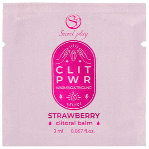 SECRETPLAY - LUBRIFICANTE MONODOSE AL GUSTO FRAGOLA 2 ML