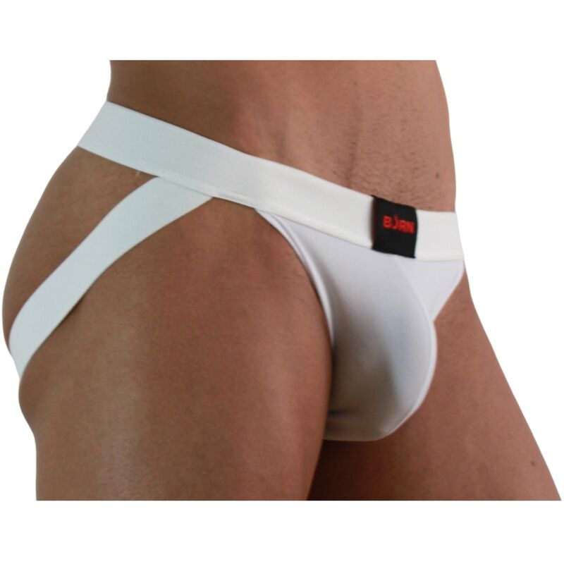 QUEMAR - 007 JOCK LYCRA BLANCO G