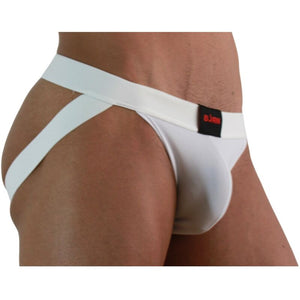 QUEMADO - 007 JOCK LICRA BLANCO XL
