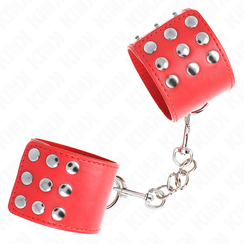 KINK - RESISTENCIA DE MUÑECA CON CIERRE A PRESIÓN ROJO AJUSTABLE 19-24 CM X 5,5 CM
