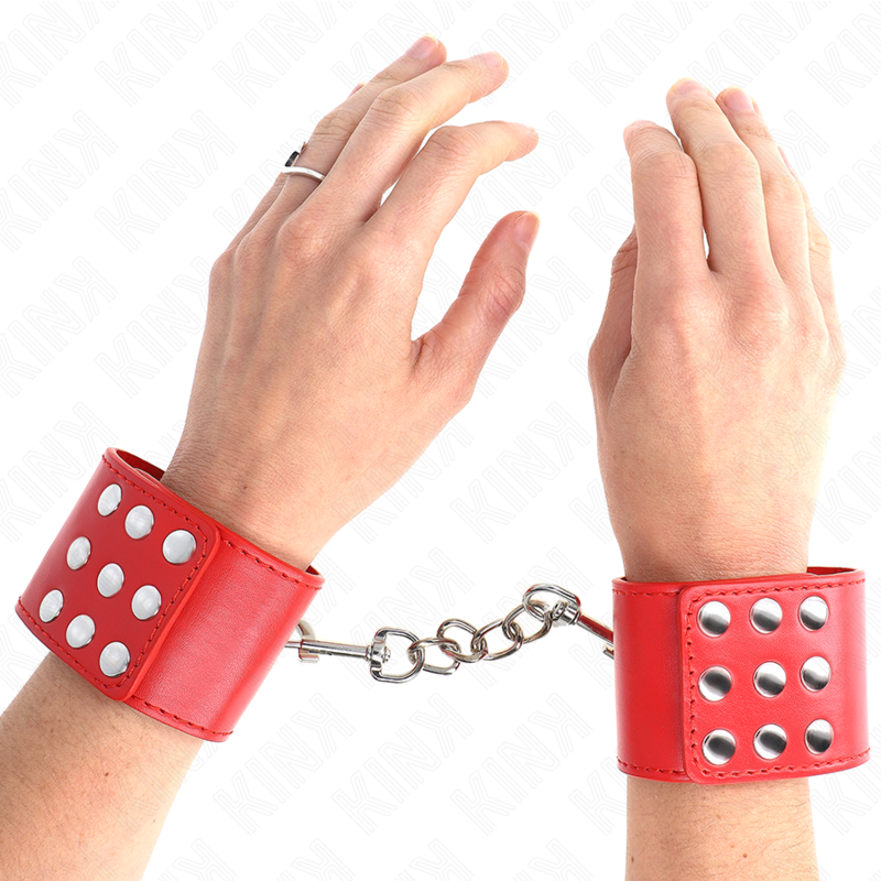 KINK - RESISTENCIA DE MUÑECA CON CIERRE A PRESIÓN ROJO AJUSTABLE 19-24 CM X 5,5 CM