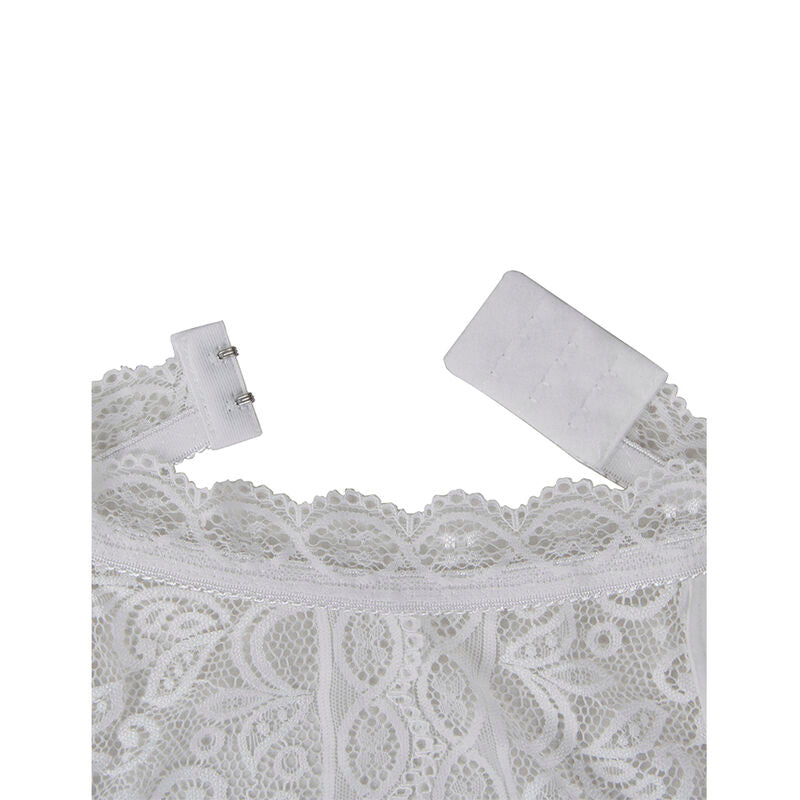 SUBLIME - 953850 BODY DE ENCAJE BLANCO S/M