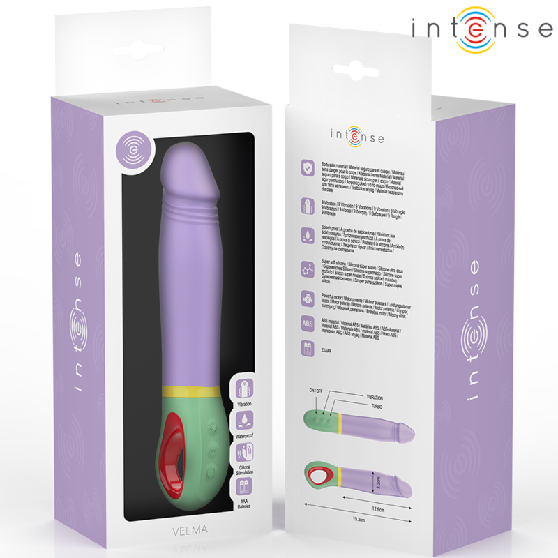 INTENSE - VELMA CLASSIC VIBRATOR PURPLE