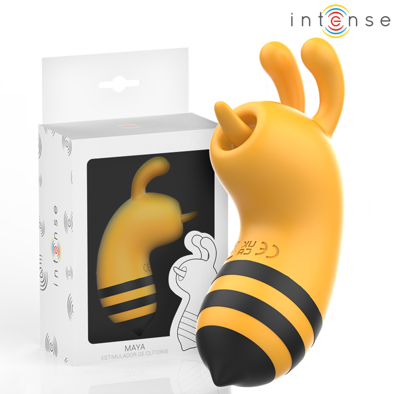 INTENSE - MAYA STIMULATOR WITH 360° ROTATING TONGUE
