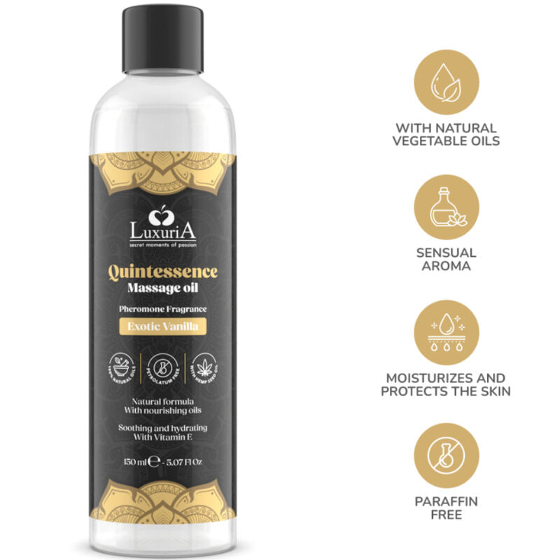 INTIMATELINE LUXURIA - OLIO DA MASSAGGIO VANIGLIA ESOTICA 150 ML