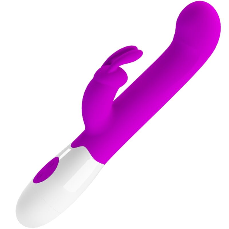 PRETTY LOVE - VIBRADOR CONEJO CENTAURO 30 MODOS DE VIBRACIÓN MORADO