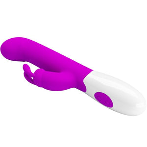 PRETTY LOVE - VIBRADOR CONEJO CENTAURO 30 MODOS DE VIBRACIÓN MORADO