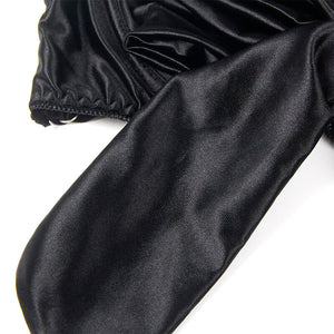 SUBBLIME - 955199 COMPLETO REGGISENO CON FIOCCO NERO REGOLABILE S/M