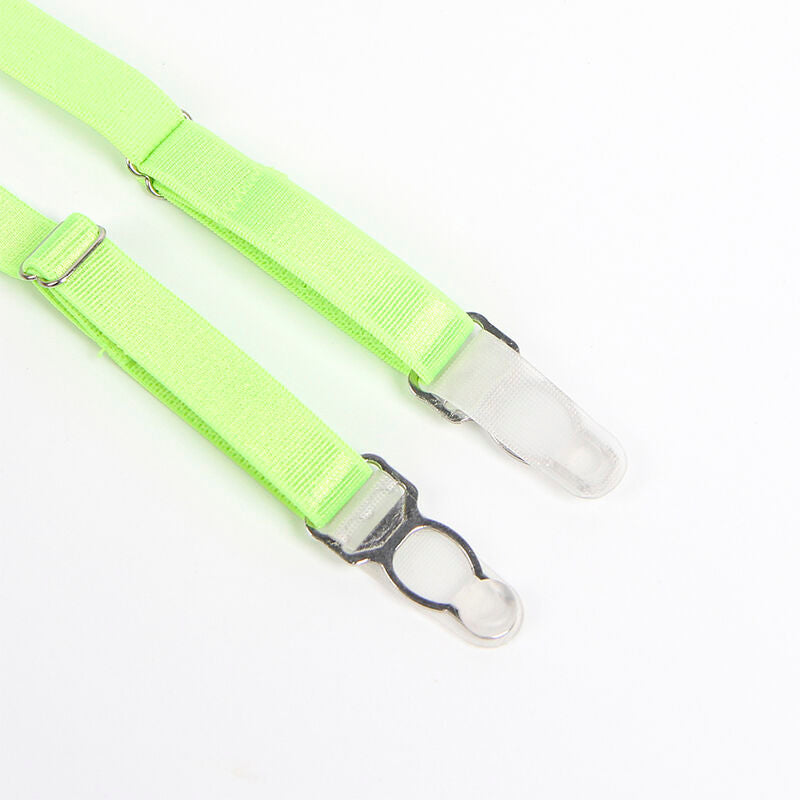 SUBBLIME - 955328 SUJETADOR COMPLETO DE ENCAJE CON LIGUERO VERDE Y AZUL L/XL