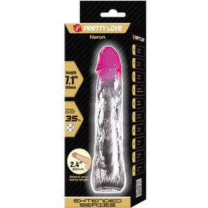 PRETTY LOVE - NERON GUAINA DI ALLARGAMENTO PENE REALISTICA 6 CM ROSA