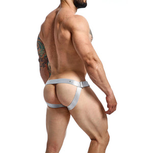 MOB - DNGEON JOCKSTRAP PENIS RING IN SILVER ONE SIZE
