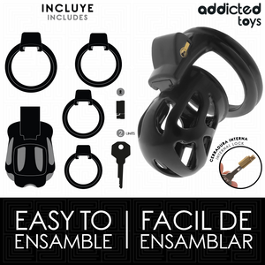 ADDICTED TOYS BLOQUEADO - GABBIA PER PENE SILENZIOSA 7,5 CM