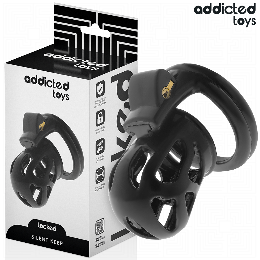 ADDICTED TOYS BLOQUEADO - GABBIA PER PENE SILENZIOSA 7,5 CM