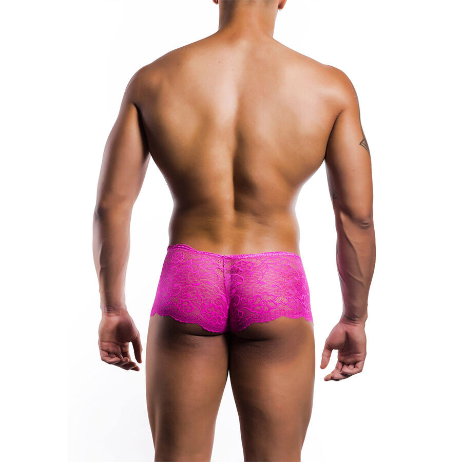 MOB - BOXER IN PIZZO ROSA TAGLIA S/M
