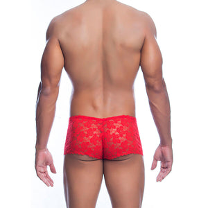 MOB - BOXER IN PIZZO ROSSO TAGLIA L/XL