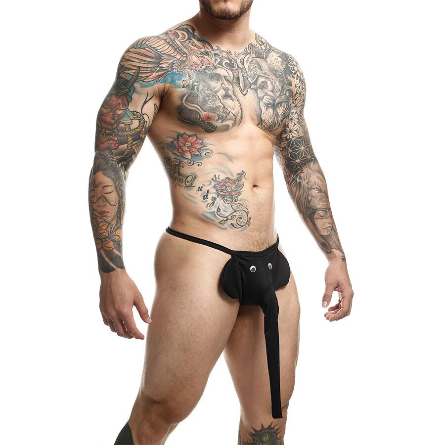 MOB - THONG NERO ELEFANTE TAGLIA UNICA
