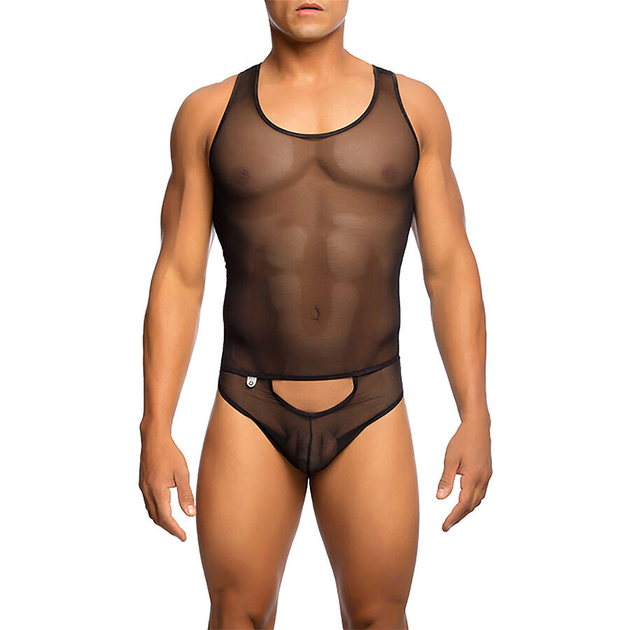 MOB - BODYSHEER BLACK TRANSPARENT SIZE L/XL