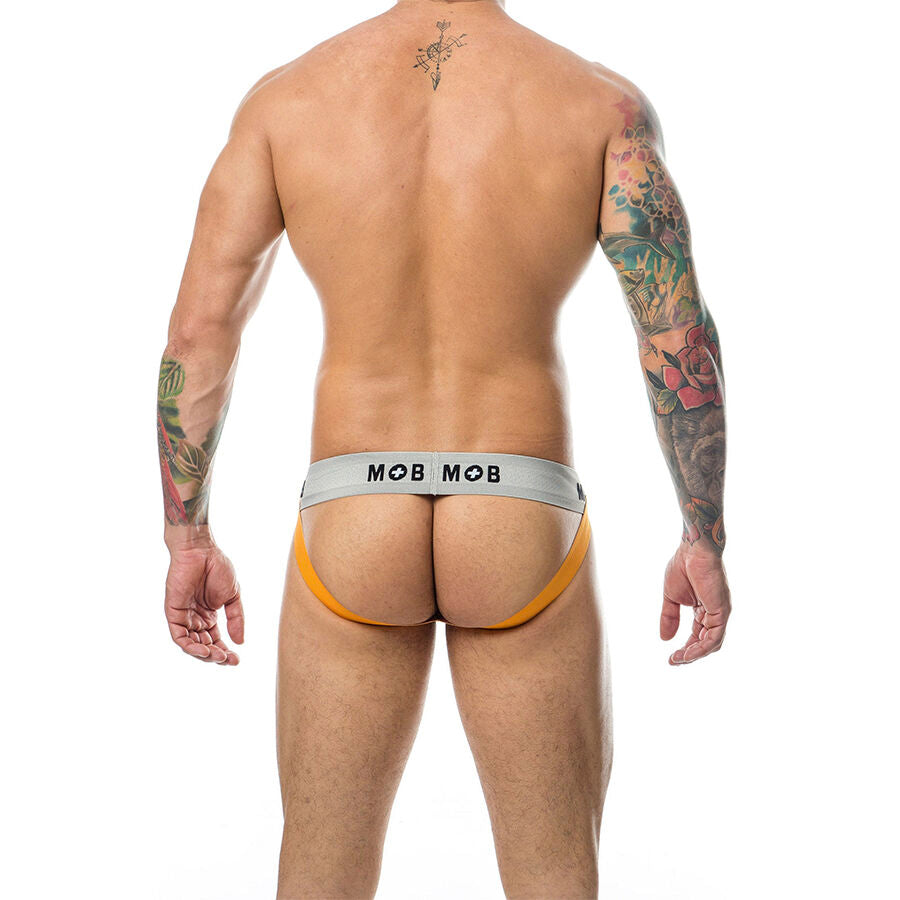 MOB - CLASSIC JOCK STRIPE ARANCIONE TAGLIA S