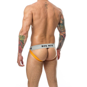 MOB - CLASSIC JOCK STRIPE ORANGE TAGLIA XXL