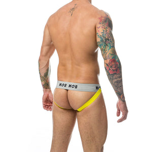 MOB - CLASSIC JOCK STRIPE GIALLO TAGLIA M
