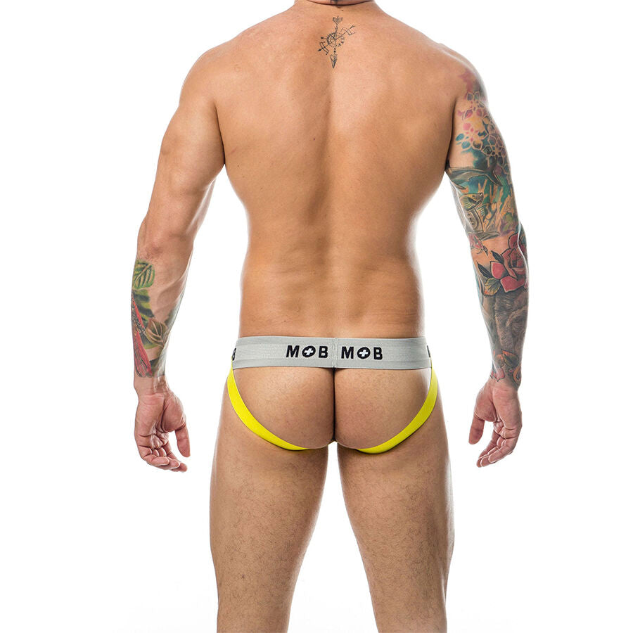 MOB - CLASSIC JOCK STRIPE GIALLO TAGLIA L