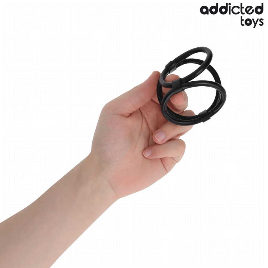 ADDICTED TOYS - ANILLO PENEANO TRIPLE