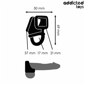 ADDICTED TOYS - ANILLO PARA JAULA DE PENE