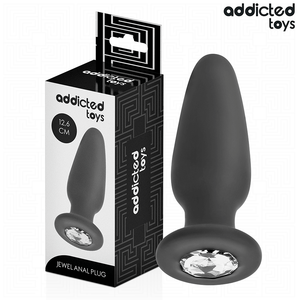 ADDICTED TOYS - BUTT PLUG CON GIOIELLO TAGLIA L 12,6 CM
