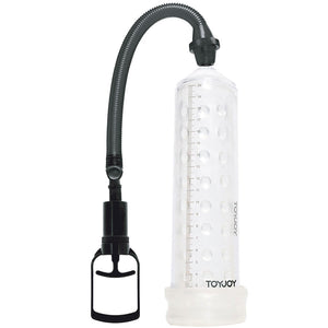 TOYJOY - POMPA PER MASSAGGI POTENTE CON MANICOTTO TRASPARENTE