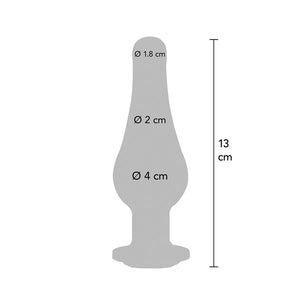 TOYJOY - ANAL PLAY DIAMANTE BUM BIJOU GRANDE PLUG ANALE