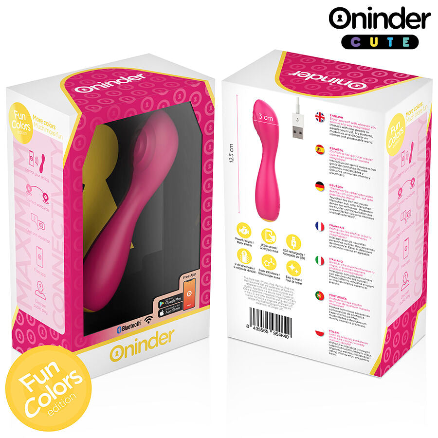 ONINDER CUTE - G-SPOT VIBRATOR LOVE BUDDY MASTER - FREE WORLDWIDE APP