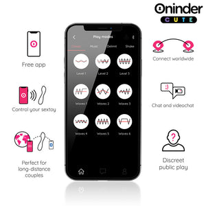 ONINDER CUTE - G-SPOT VIBRATOR LOVE BUDDY MASTER - FREE WORLDWIDE APP