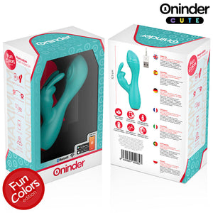 ONINDER CUTE - VIBRATORE CLITORIDEO PUNTO G LOVE BUNNY - APP GRATUITA IN TUTTO IL MONDO