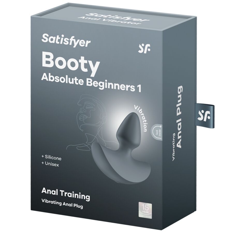 SATISFYER - VIBRATORE ANALE PER PRINCIPIANTI ASSOLUTI CON 1 PLUG