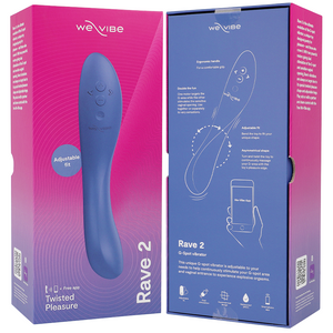 WE-VIBE - RAVE 2 VIBRADOR DE PUNTO G AZUL