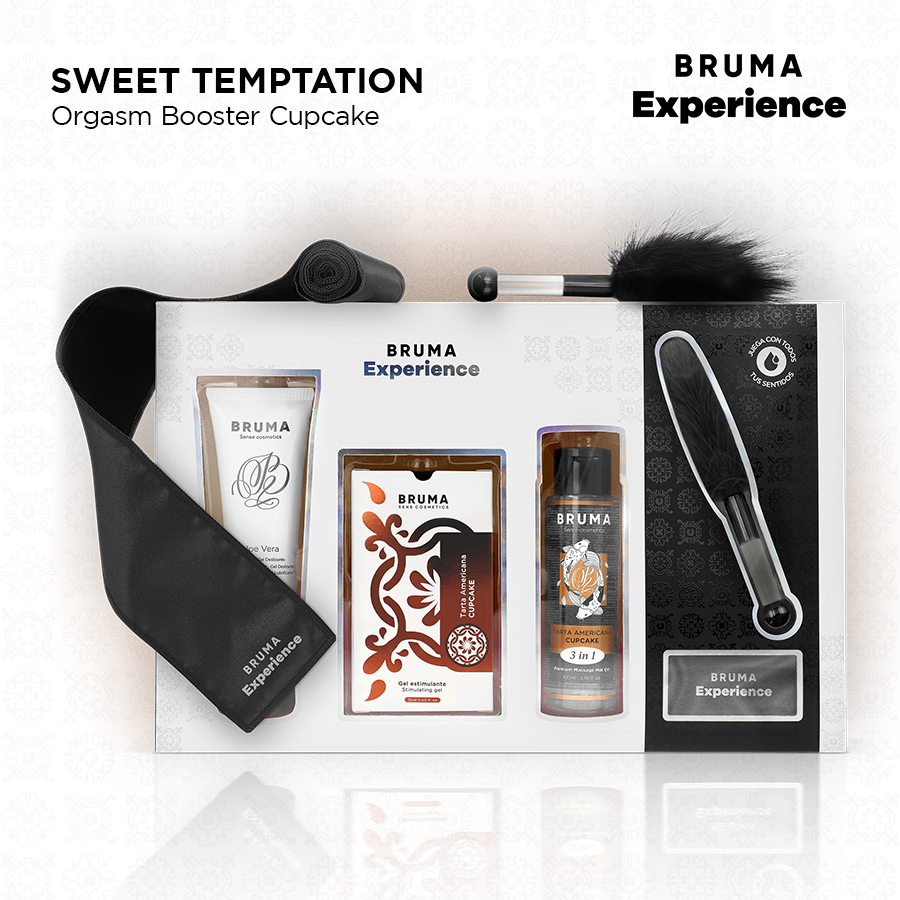 BRUMA XPERIENCE - KIT TENTACIÓN DULCE AMERICANA CON POTENCIADOR DE ORGASMO