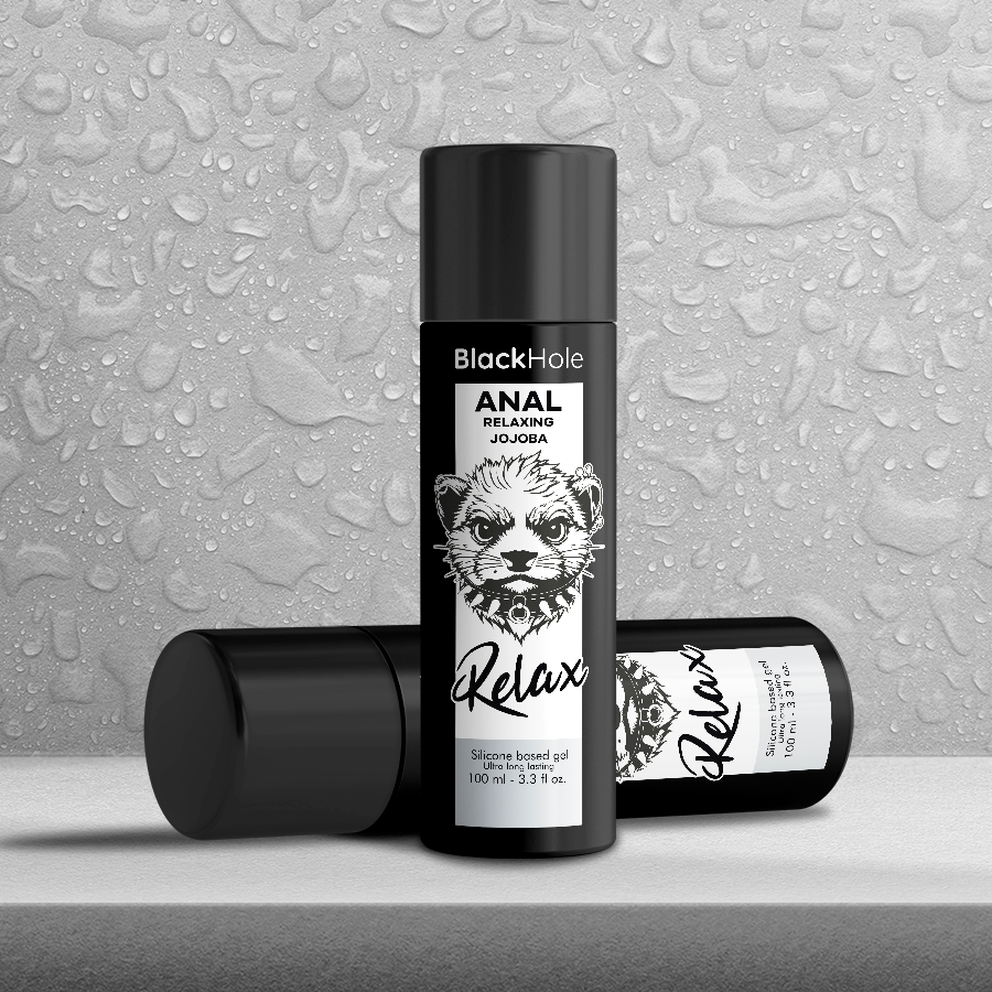 BLACK HOLE - RILASSANTE ANALE JOJOBA RELAX A BASE SILICONICA 100 ML