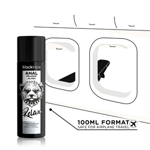BLACK HOLE - RILASSANTE ANALE JOJOBA RELAX A BASE SILICONICA 100 ML