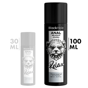 BLACK HOLE - RILASSANTE ANALE JOJOBA RELAX A BASE SILICONICA 100 ML