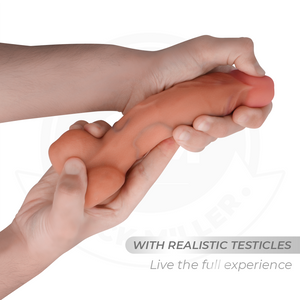 COCK MILLER - DILDO ARTICOLATO IPERREALISTICO 17,8 CM
