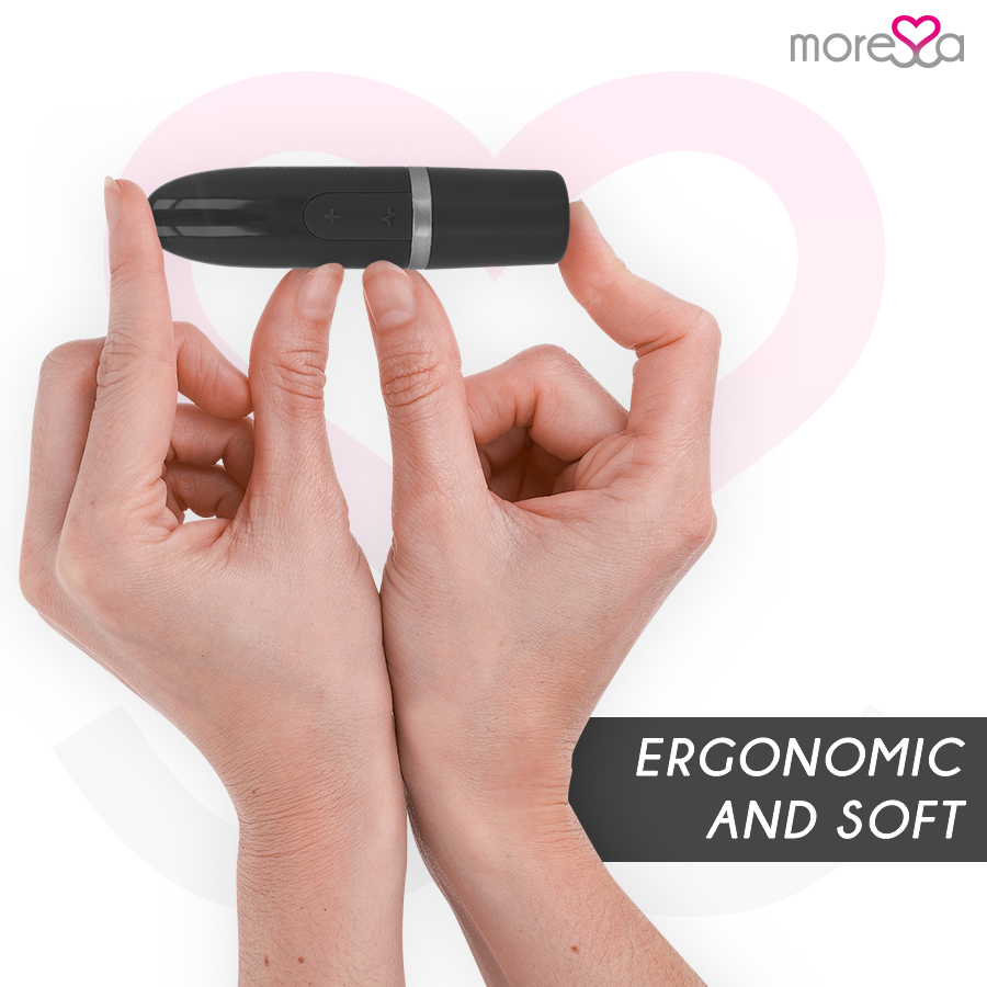 MORESSA - IVY VIBRADOR ESTIMULADOR DE VIAJE NEGRO