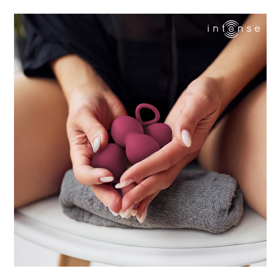 INTENSE - KIT PALLINE DI KEGEL CHARLI BORDEAUX