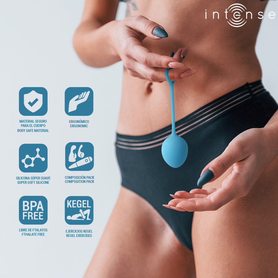 INTENSE - KIT PALLINE DI KEGEL CHARLI BLU