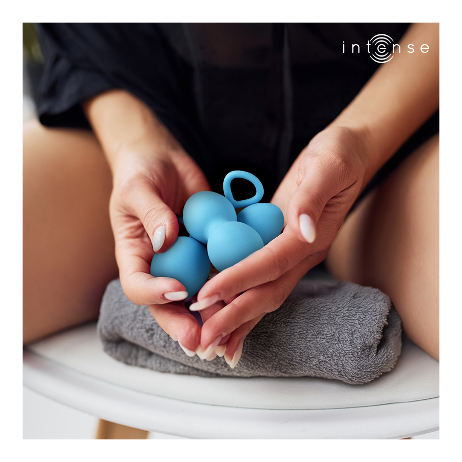 INTENSE - KIT PALLINE DI KEGEL CHARLI BLU