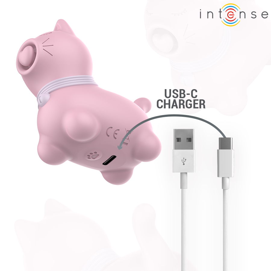 INTENSE - TONGUE STIMULATOR WITH PULSATING EFFECT MARIE PINK