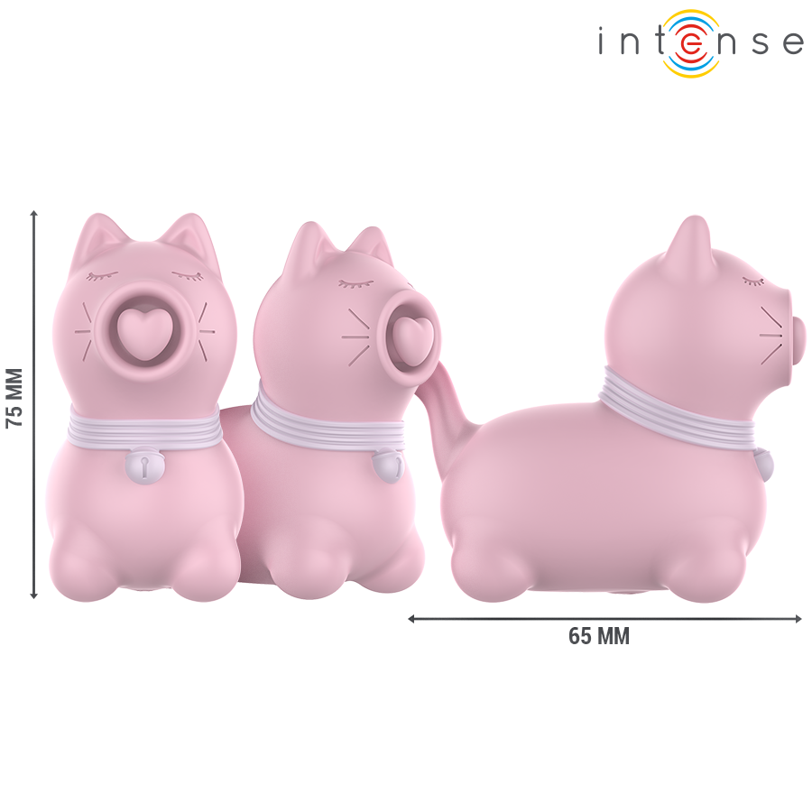 INTENSE - TONGUE STIMULATOR WITH PULSATING EFFECT MARIE PINK
